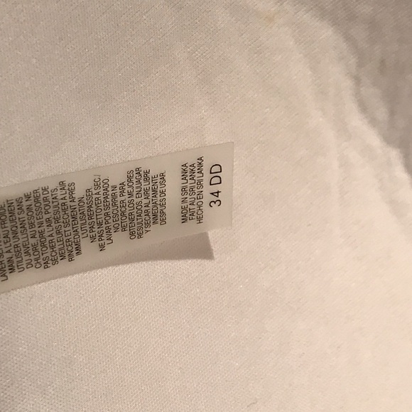 Victoria’s Secret bikini push up poke dot two toned 34DD/S or other bottoms - Picture 3 of 15